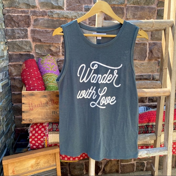 Spiritual Gangster Tops - 🆕🆕✨SPIRITUAL GANGSTER WANDER W/LOVE CHAKRA TANK
